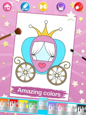 Princess Coloring Pages for Ki android App screenshot 3