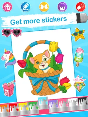 Princess Coloring Pages for Ki android App screenshot 6